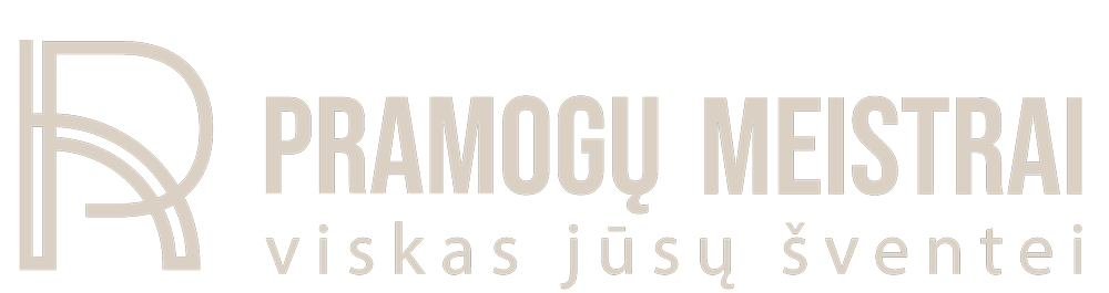 Pramogų meistrai Logo